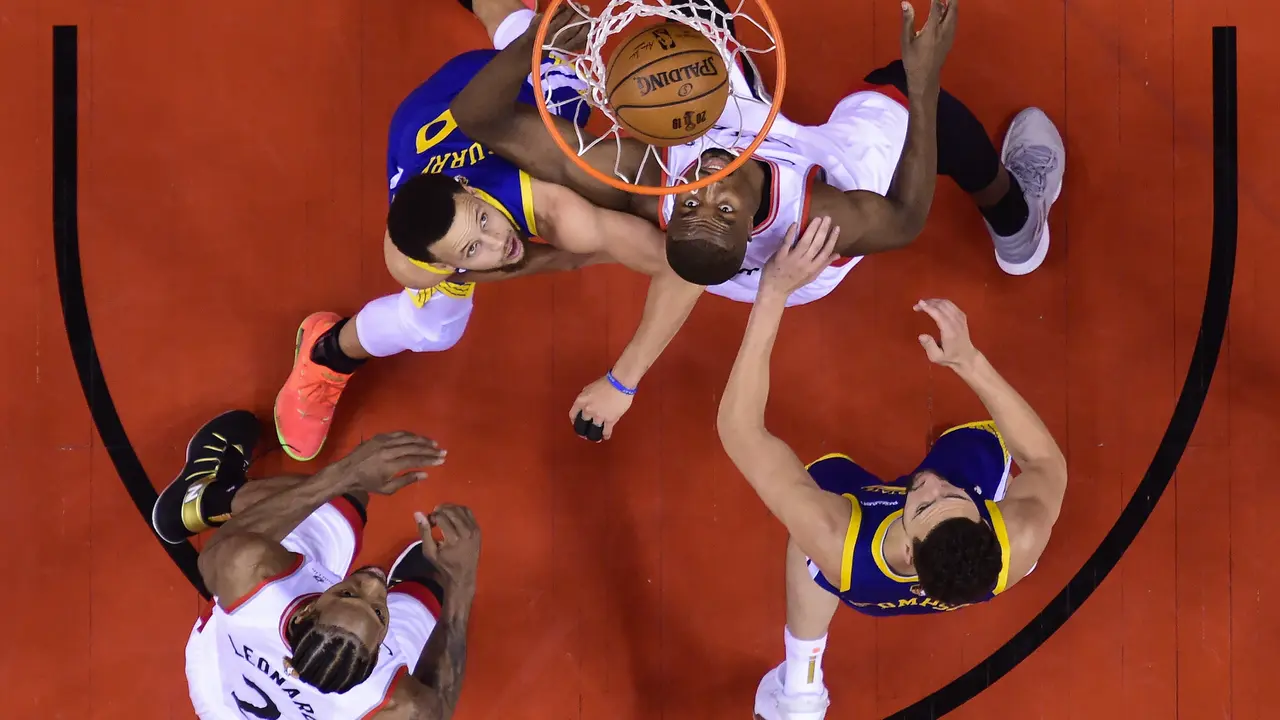 FOTO: Final NBA Gim Pertama, Raptors Kalahkan Warriors