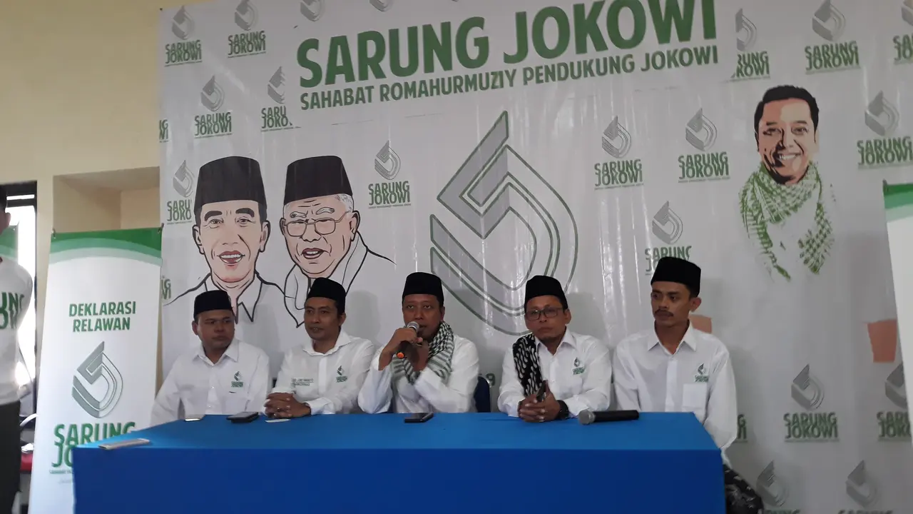 Relawan Sarung Jokowi Dideklarasikan (Merdeka.com/Intan Umbari Prihatin)