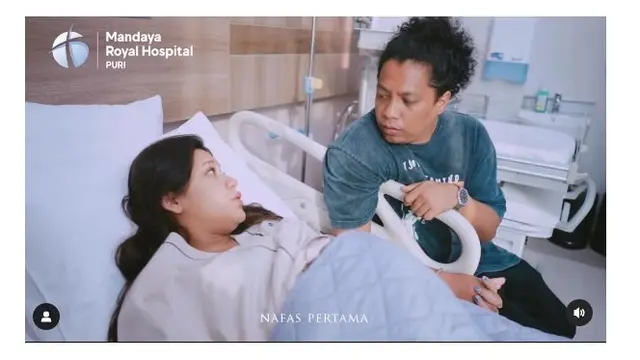 10 Momen Indah Permatasari Lahirkan Anak Pertama, Arie Kriting Menangis Haru Bahagia