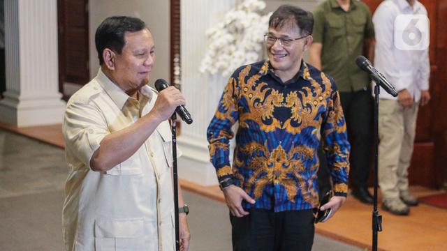 Prabowo Subianto dan Budiman Sudjatmiko