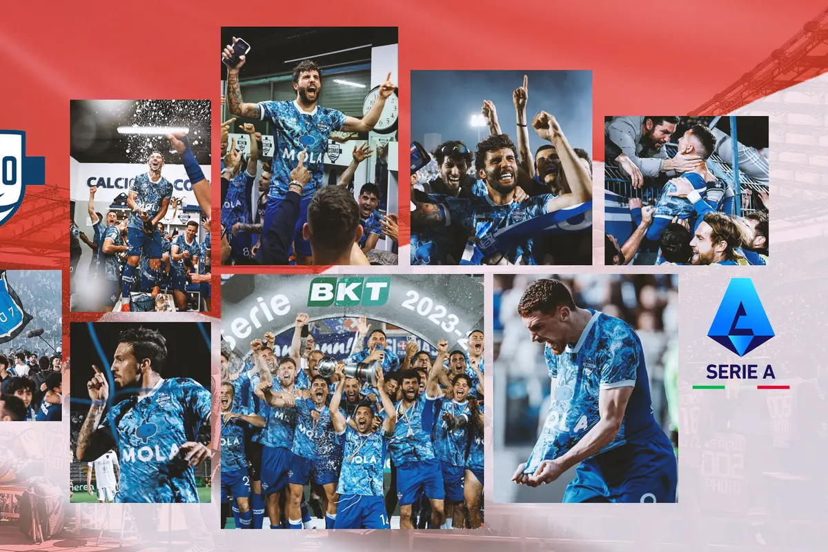 Kolase - Foto Como 1907 Promosi ke Serie A