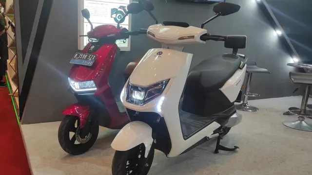 Davigo Bawa Motor Listrik Dragon ke IMOS 2022.