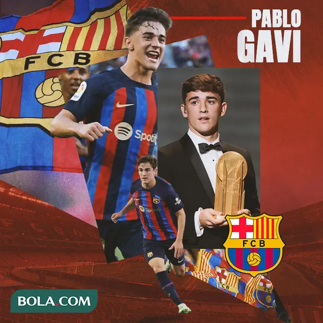 Barcelona - Ilustrasi Gavi