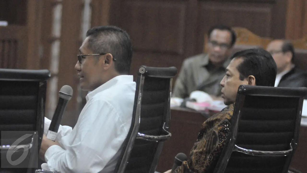 20170406-Mega Korupsi e-KTP, Novanto dan Anas Beri Kesaksian-Afandi