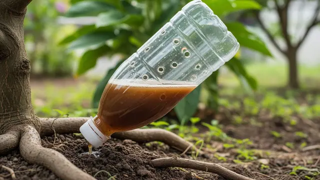 Teknik Infus Nutrisi untuk Pohon Buah yang Sulit Berbuah