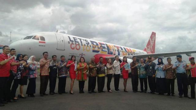 Dukung Industri Pariwisata, AirAsia Rilis Livery 'Let's Go to Belitung'