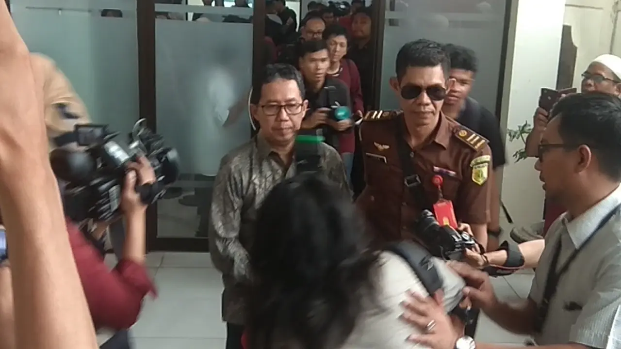 Mantan Plt Ketua Umum Persatuan Sepak Bola Seluruh Indonesia (PSSI) Joko Driyono