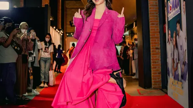 Brisia Jodie pakai baju pink (Foto: Instagram brisiajodie96)