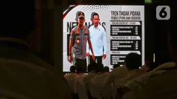 Suasana penutupan Pelatihan Penanganan Tindak Pidana Pemilihan dan Laporan Sentra Gakumdu Pemilihan 2020, Jakarta, Kamis (27/2/2020). Kabareskrim Polri Komjen Pol Listyo Sigit Prabowo memberi arahan untuk Dirreskrimum hingga Kasubdit I/Kamneg Polda se-Indonesia (Liputan6.com/Johan Tallo)