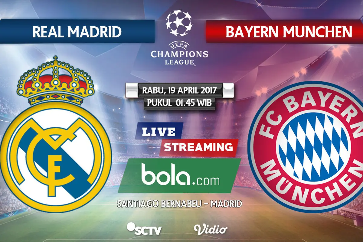 Real Madrid vs Bayern Munchen