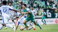 Bruno Moreira dalam pertandingan BRI Super League, Persebaya Surabaya vs Arema FC, di Stadion Gelora Bung Tomo, Surabaya, Sabtu (22-11-2025). (Dok. persebaya.id)
