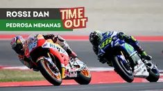 Perang argumen terjadi antara Valentino Rossi dan Dani Pedrosa setelah keduanya terlibat insiden pada MotoGP Aragon.
