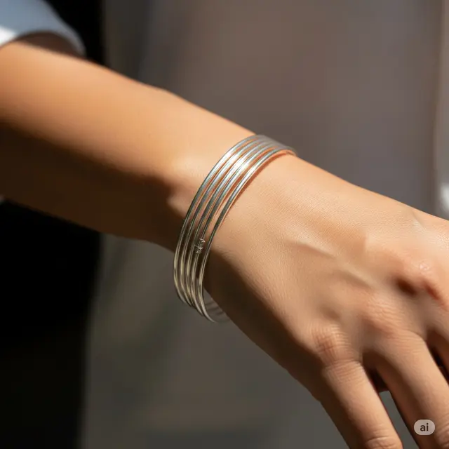 Model Gelang Bangle untuk Wanita Usia 40-an