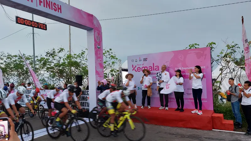 Diikuti Pembalap Mancanegara, Tour of Kemala Belitong 2022 Jadi Ajang Sepeda dengan Hadiah Fantastis