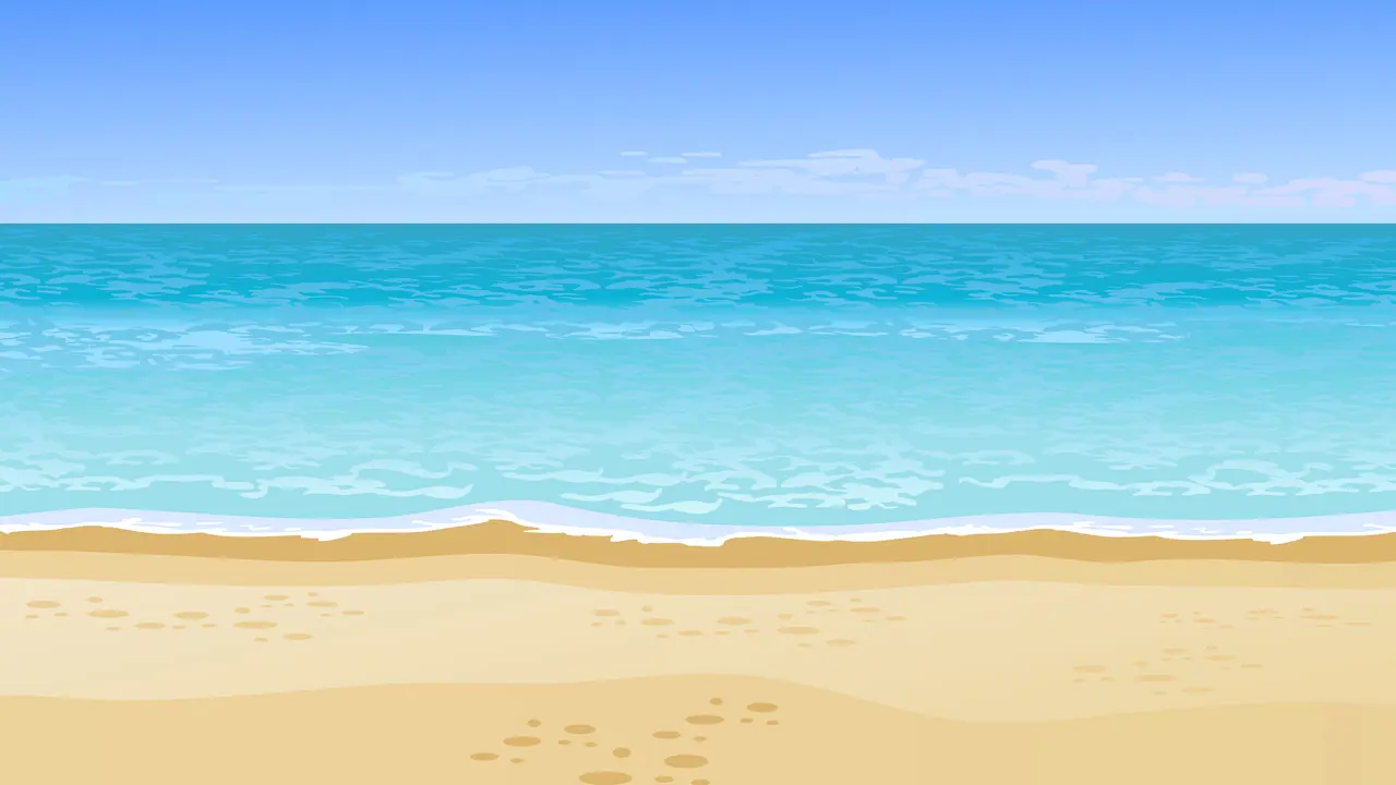 Ilustrasi pantai