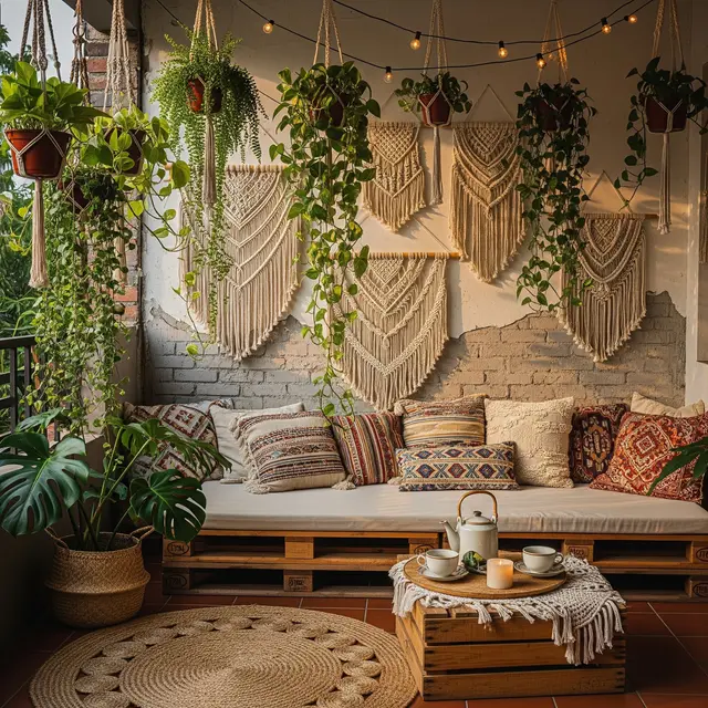 Desain Teras Rumah Gaya Bohemian Budget di Bawah Rp2 Juta