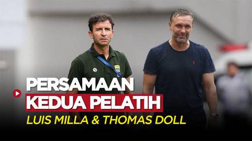 VIDEO: Ini Dia Persamaan Thomas Doll dan Luis Milla Menjadi Pelatih Klub Indonesia