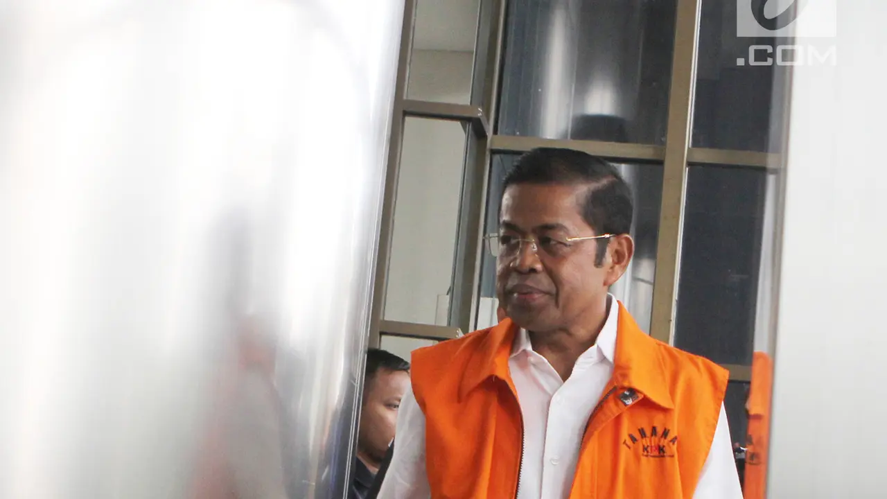 Ekspresi Idrus Marham Jelang Diperiksa Terkait Suap PLTU Riau-1