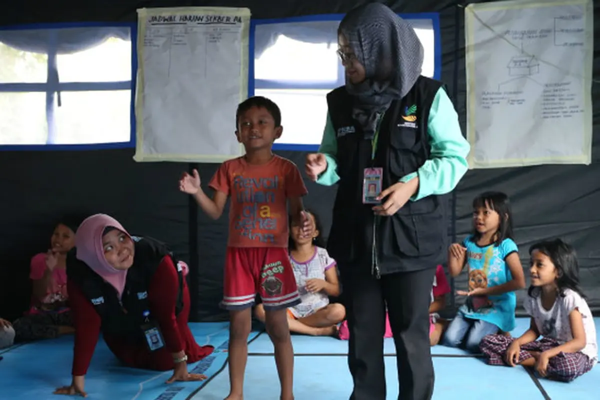 Anak Korban Gempa Palu