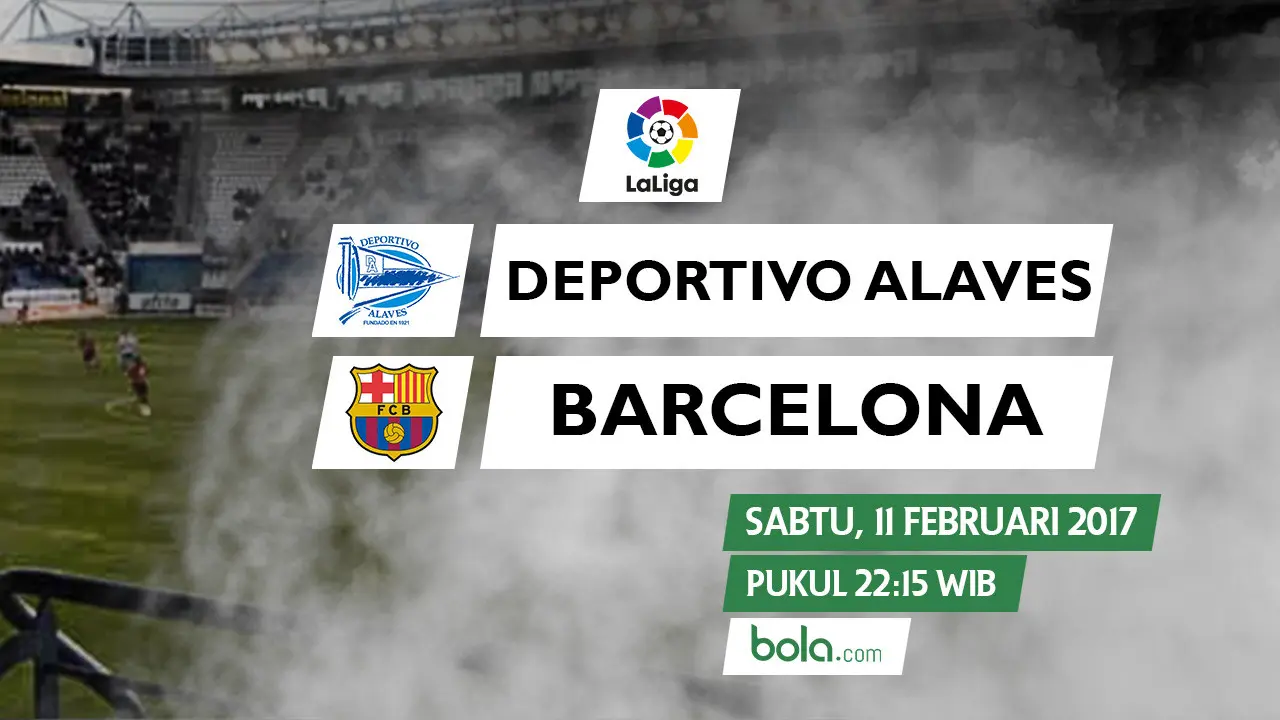 La Liga_Deportivo Alaves Vs Barcelona (Bola.com/Adreanus Titus)