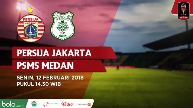 Persija Jakarta Vs PSMS Medan