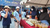 Bazar Ramadan di Lapas Sidoarjo. (Dian Kurniawan/Liputan6.com)
