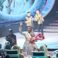 Siti Ashari tak menyangka dinobatkan sebagai Puteri Muslimah Indonesia 2016. Sebab, sebelumnya dia sempat gagal saat mengikuti audisi ajang tahunan ini di 2015 lalu. (Andy Masela/Bintang.com)