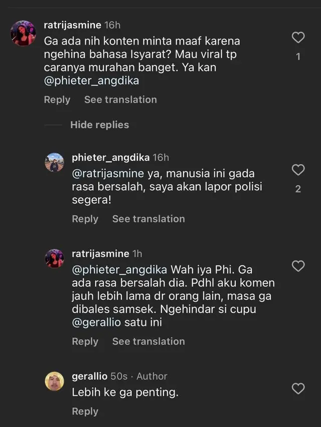 Dinilai Hina Bahasa Isyarat, Komika Gerall Saprilla Dilapor ke Polisi oleh Komunitas Tuli