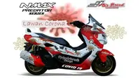 Yamaha NMax Predator edisi corona (JJ Airbrush)