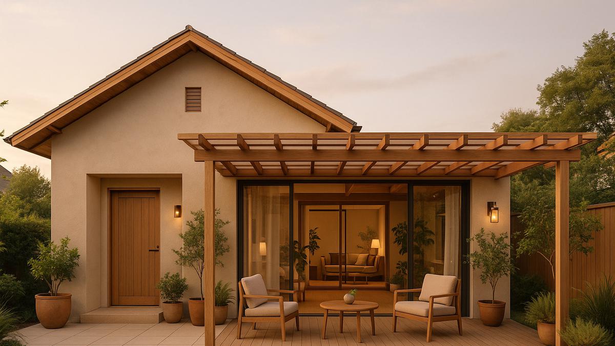 8 Model Rumah 7x10 Meter dengan Nuansa Japandi Earth Tone yang Cozy ala Pinterest, Estetik dan Kekinian