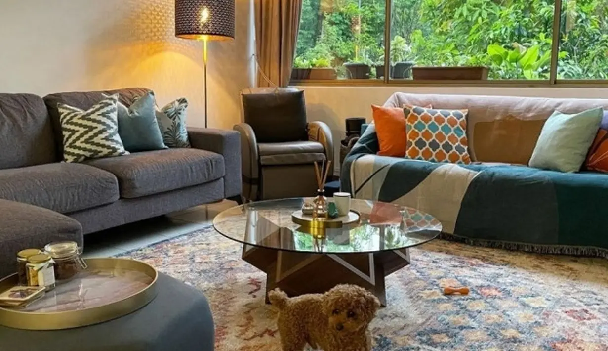 Meski tinggal di perkotaan, suasana asri tetap didapat berkat tanaman hijau yang terlihat dari jendela. (Instagram @sahsehshoku ©2021 Merdeka.com)