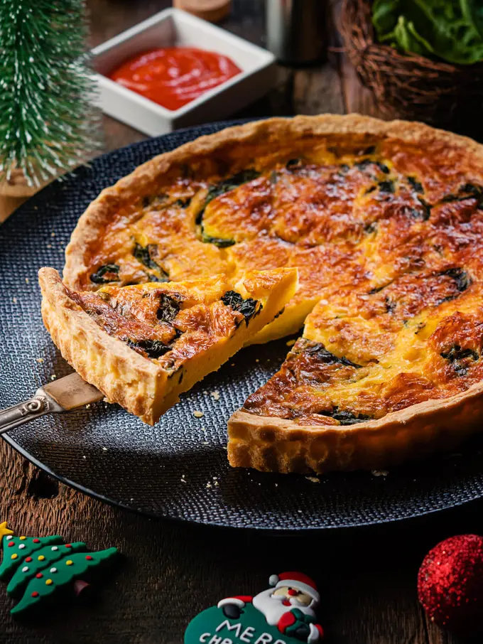 sago quiche