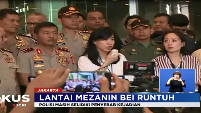 Bukan karena Bom, Polisi Masih Selidiki Sebab Ambruknya Balkon BEI