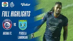 Berita Video, Hasil Pertandingan Arema FC Vs Persela Lamongan pada Minggu (3/10/2021)