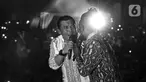 Penyanyi Didi Kempot tampil dalam perayaan Harlah ke-20 Fraksi PKB DPR RI di Kompleks Parlemen Senayan, Jakarta, 31 Oktober 2019 lalu. Didi Kempot, meninggal dunia Selasa (5/5/2020) pukul 07.45 WIB di Rumah Sakit (RS) Kasih Ibu Solo. (Liputan6.com/JohanTallo)