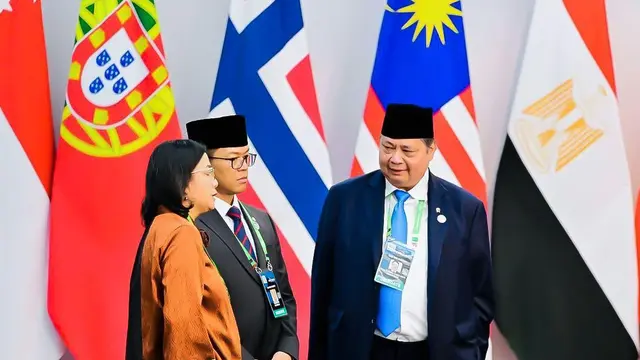 Menteri Koordinator Bidang Perekonomian Airlangga Hartarto dan sejumlah menteri lain mendampingi Presiden Prabowo Subianto di acara KTT G20 Brasil pada 18-19 November 2024. (Dok Kemenko Perekonomian)