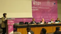 Ketua BKSAP DPR, Nurhayati Ali Assegaf serukan keterwakilan perempuan dalam perdagangan internasional di pertemuan dunia WTO.