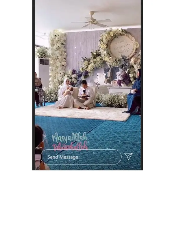 Dekorasi Mewah, Ini 7 Momen Akikah Anak Citra Kirana dan Rezky Adhitya