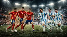 Argentina dan Spanyol Dipastikan Kenakan Jersey Kandang di Final Piala Dunia 2026, Ini Alasan FIFA