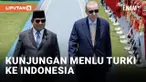 Prabowo Subianto Menerima Kunjungan Menlu Turki di Istana Kepresidenan Bogor