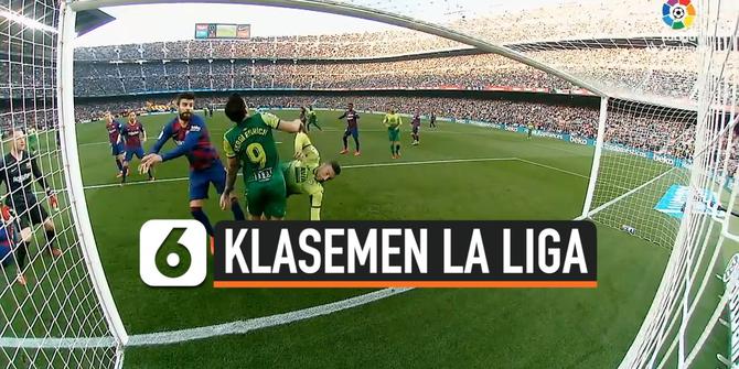 VIDEO: Barcelona Duduki Puncak Klasemen Sementara La Liga Spanyol