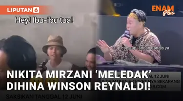 Nikita Mirzani Emosi Disebut Tua oleh Winson Reynaldi