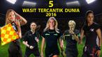 Video lima wasit wanita sepak bola tercantik didunia, salah satunya Fernanda Colombo wasit wanita asal Brasil.
