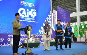 Gibran Ajak Santri Berwirausaha Hadapi Bonus Demografi