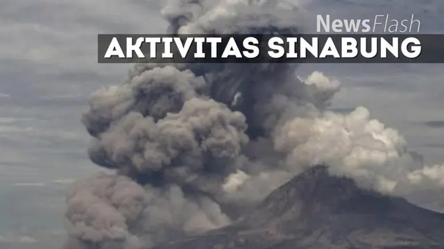 Tingginya tekanan dan suplai energi dari dapur magma Gunung Sinabung menyebabkan aktivitas vulkanik sangat tinggi