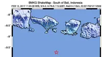 Gempa 5,2 SR Guncang Bali, Tak Berpotensi Tsunami