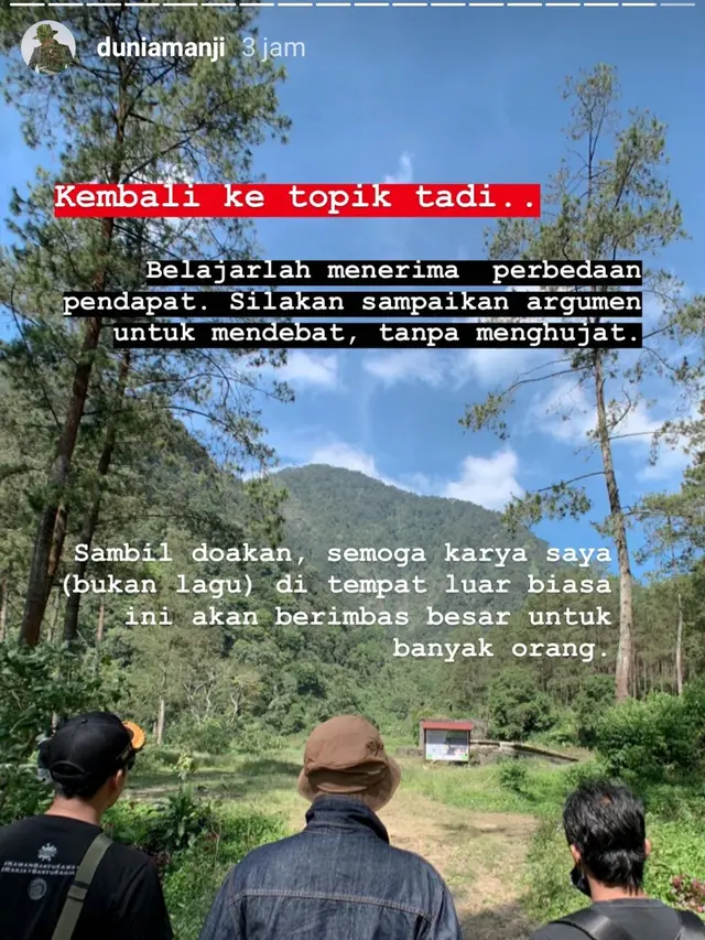 Anji. (Foto: Instagram @duniamanji)