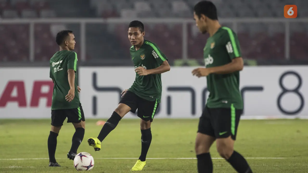 Latihan Timnas Indonesia