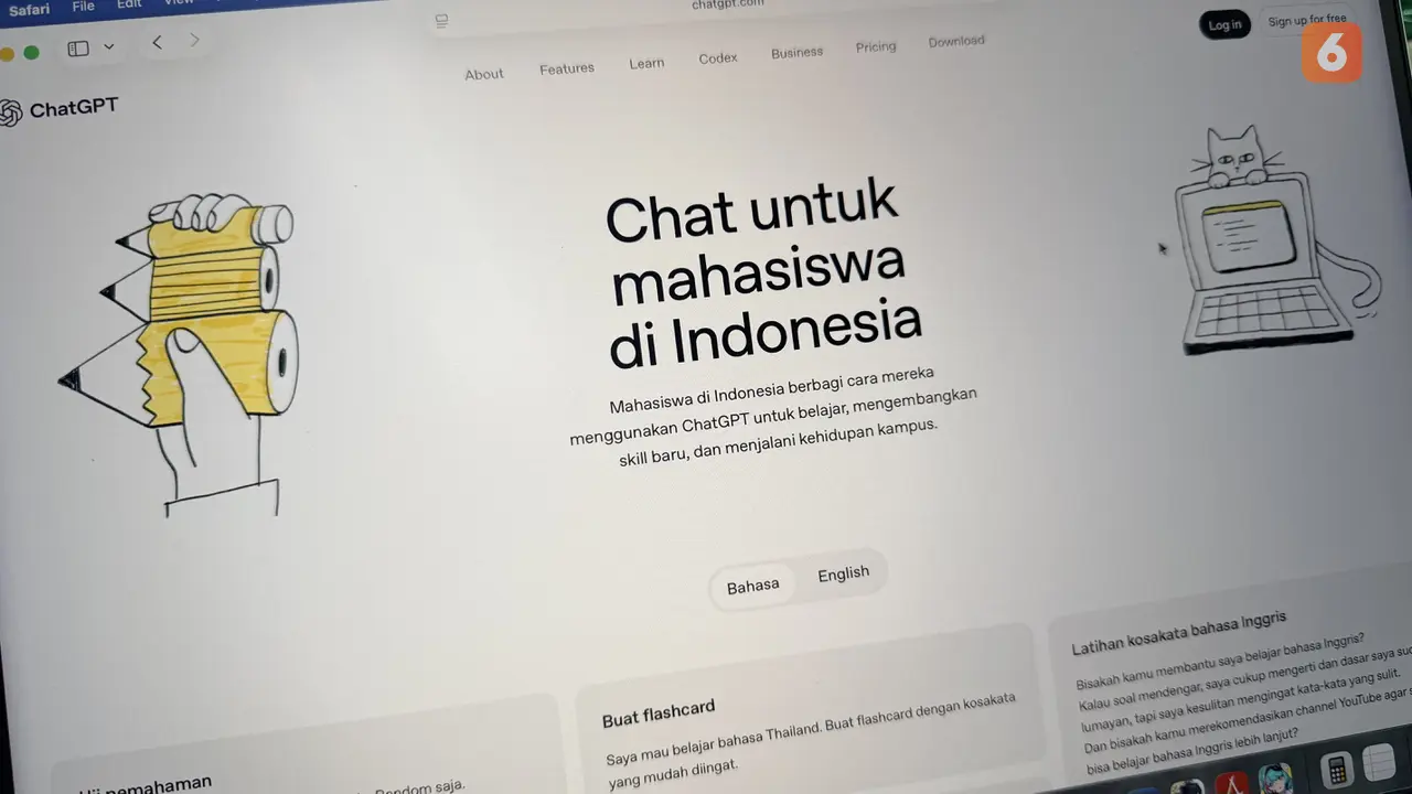 OpenAI Ungkap 50 Cara Mahasiswa Indonesia Pakai ChatGPT