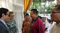 Bambang Soesatyo bersilaturahmi di hari Idul Fitri (Merdeka.com/Ahda Bayhaqi)